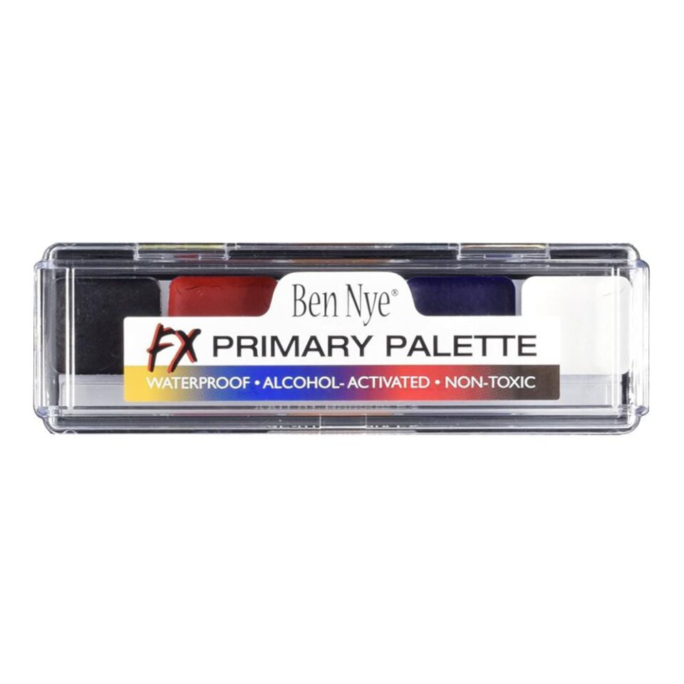 Ben Nye - Alcohol Activated Primary FX Palette - Seventa Makeup Academy
