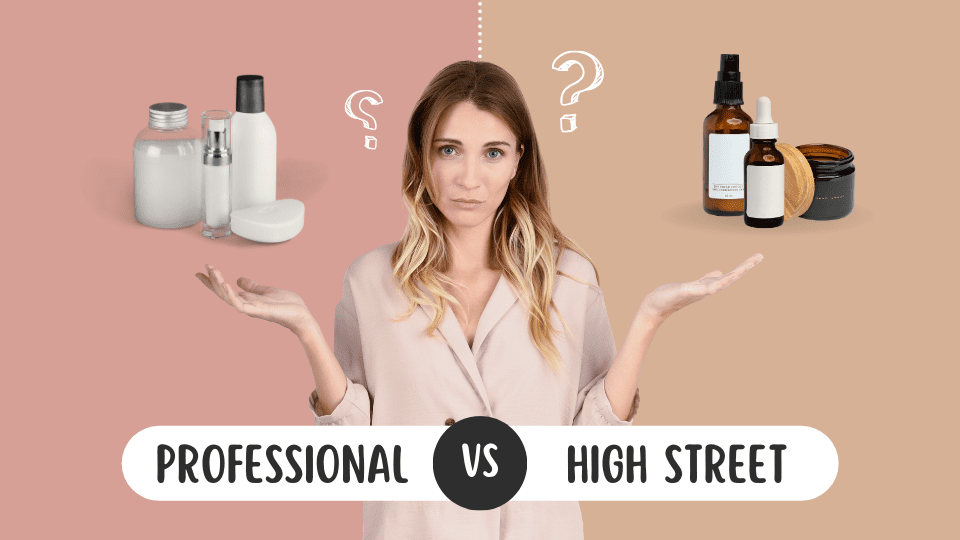 Which to choose, Professional Cosmetics and Makeup or High Street Brands