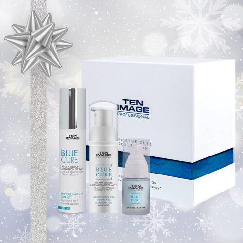 Ten Image Professional - Blue Cure - Repair Cream + Hydro Serum + Exfoliating Mousse - Gift Pack