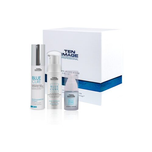 Ten Image Professional - Blue Cure - Repair Cream + Hydro Serum + Exfoliating Mousse - Gift Pack